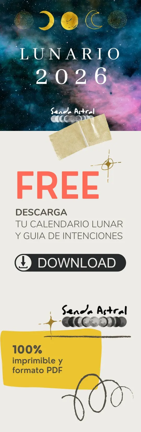 BANNER VERTICAL LUNARIO 2026 HOME FREE DESCARGA